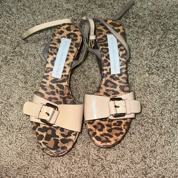 New in box Stella Maccartney platform sandals - cheeta - Picture 8 of 8